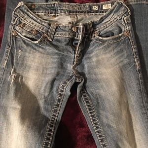 Miss Me boot cut jeans size 25